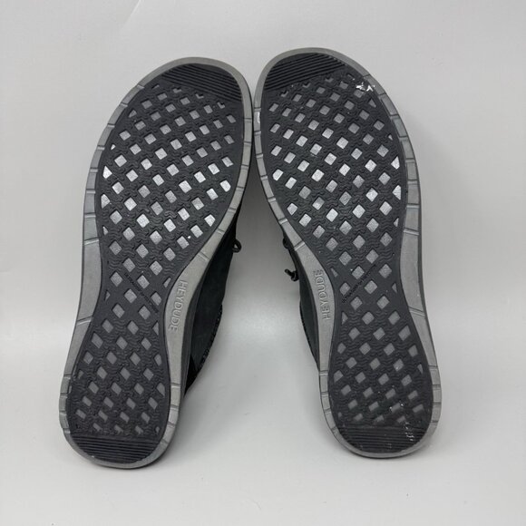 Hey Dude Paul Craft Leather Black Casual Comfort Men Shoes US Size 13 - Picture 9 of 9